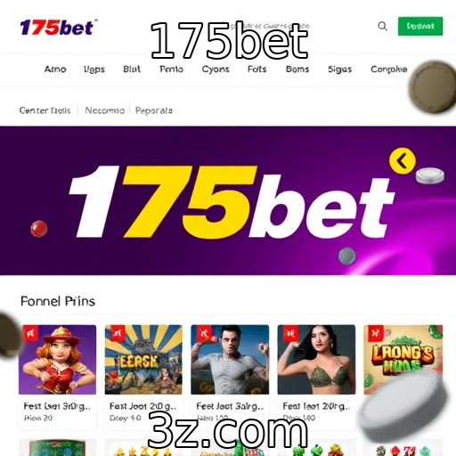 175bet | Perspectivas de crescimento no mercado de jogos